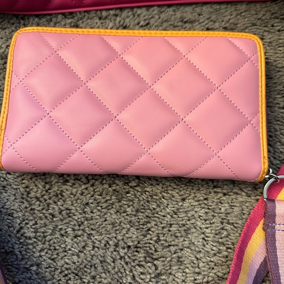 Betsey Johnson Bag and Wallet. Worn only once - Picture 3 of 10
